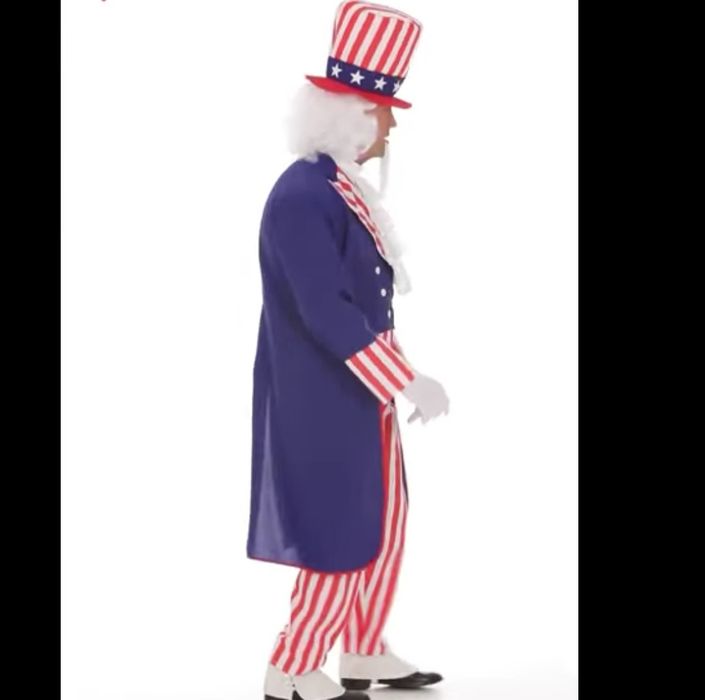 Strój Kostium Wujek Sam USA roz L przebranie bal, impreza, karnawał