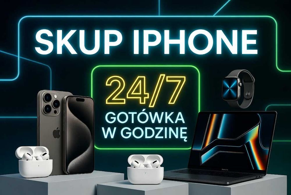 SKUP Sprzętu Apple | Gotówka w ten sam dzień | Dojazd GRATIS