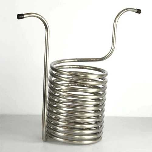 Serpentina em inox para arrefecimento (até 35L) - cerveja artesanal