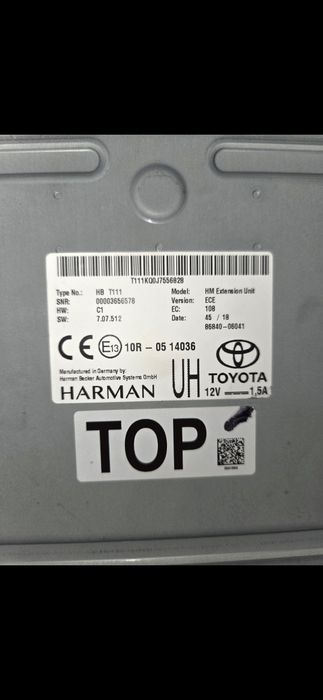 Moduł nawigacji Toyota
