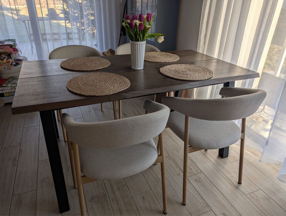 Stół JYSK SKOVLUNDE 90x160 z przedłużeniem