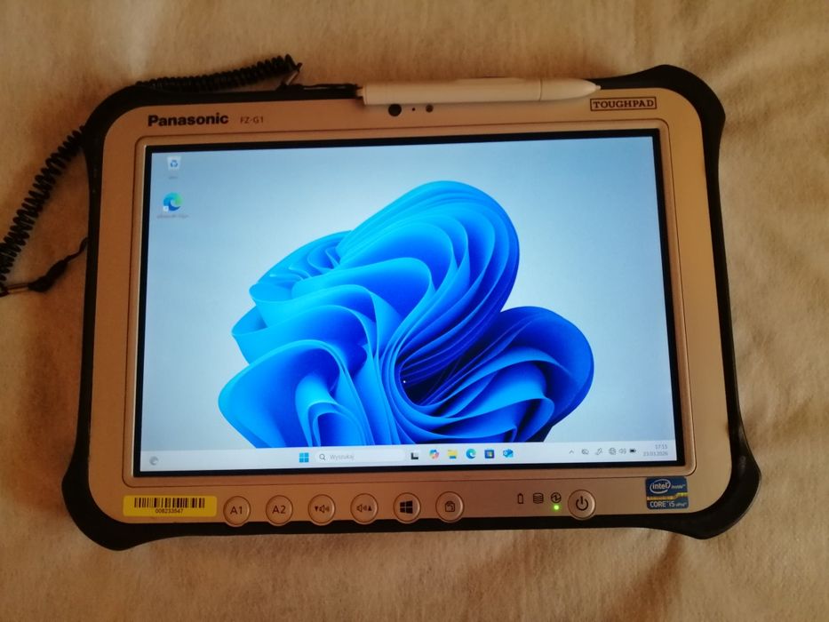 Pancerny Panasonic  FZ G1 WIN 11/10  i5 4GB 128GB Rysik WIFI BT USB