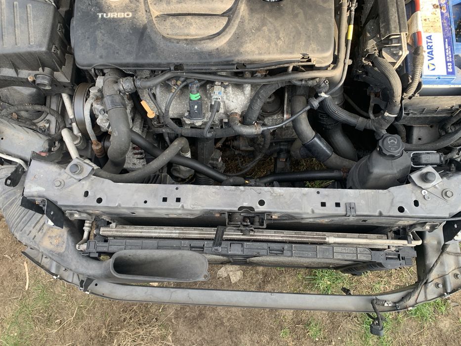 Pas przedni chłodnice komplet Opel Insignia A  2.0T A20NTF A20NHT turbo