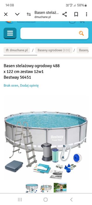 Basen ogrodowy bestway