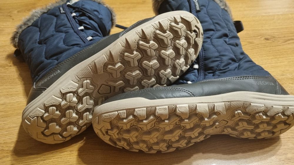 Buty zimowe śniegowce  QUECHUA ciepłe 37