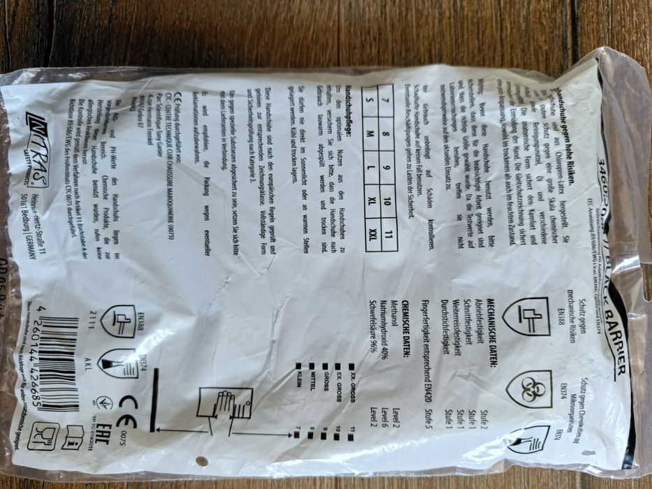 Nitras rękawice XL 10