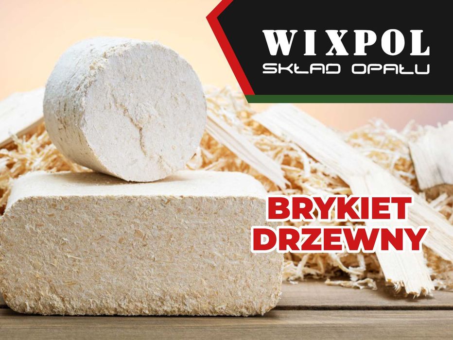 Brykiet drzewny Kominkowy Kostka wysoka jakość