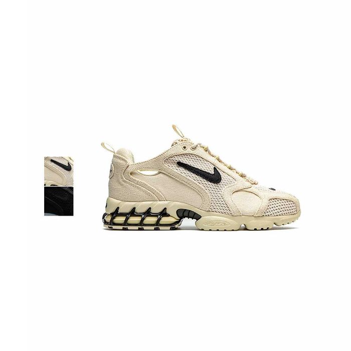 Кросівки Nike Air Zoom Spiridon Cage 2 Stussy Fossil \ Black