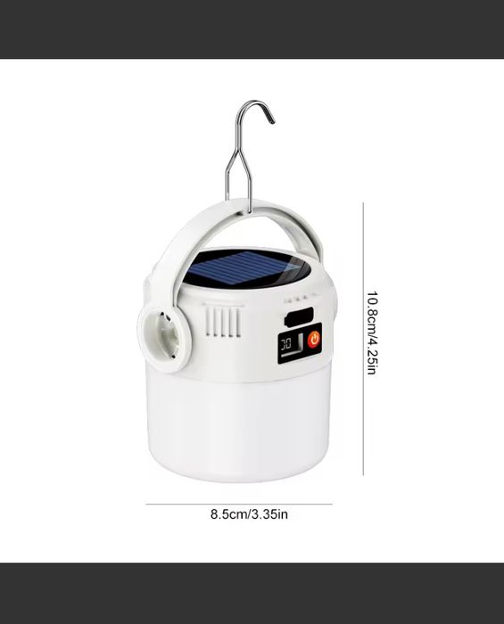 Ліхтар LED Лампа з usb зарядкою, кемпінговий світильник лампочка