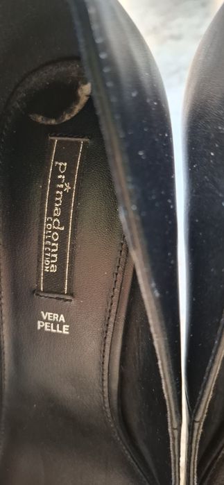 Czarne szpilki czółenka 39 primadonna