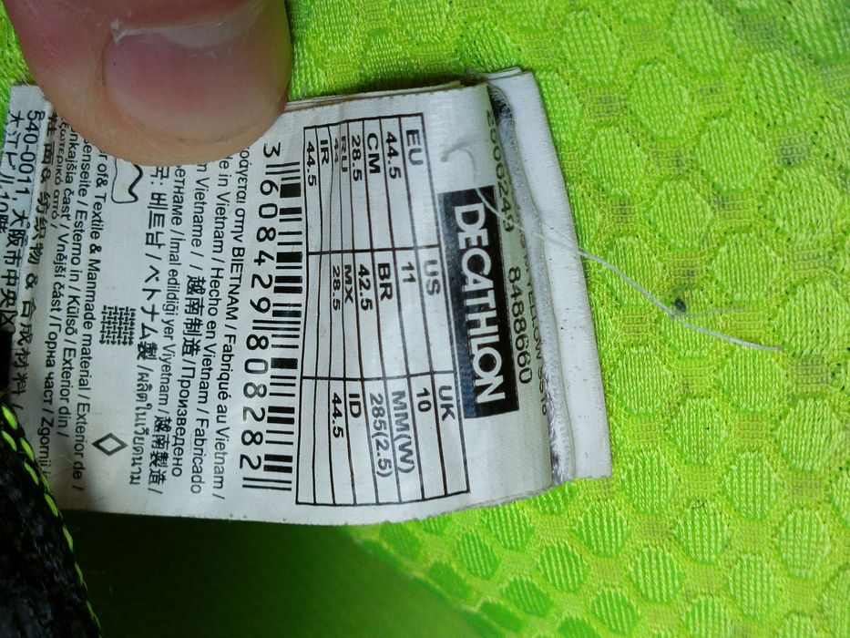 Męskie buty sportowe rozmiar 44,5