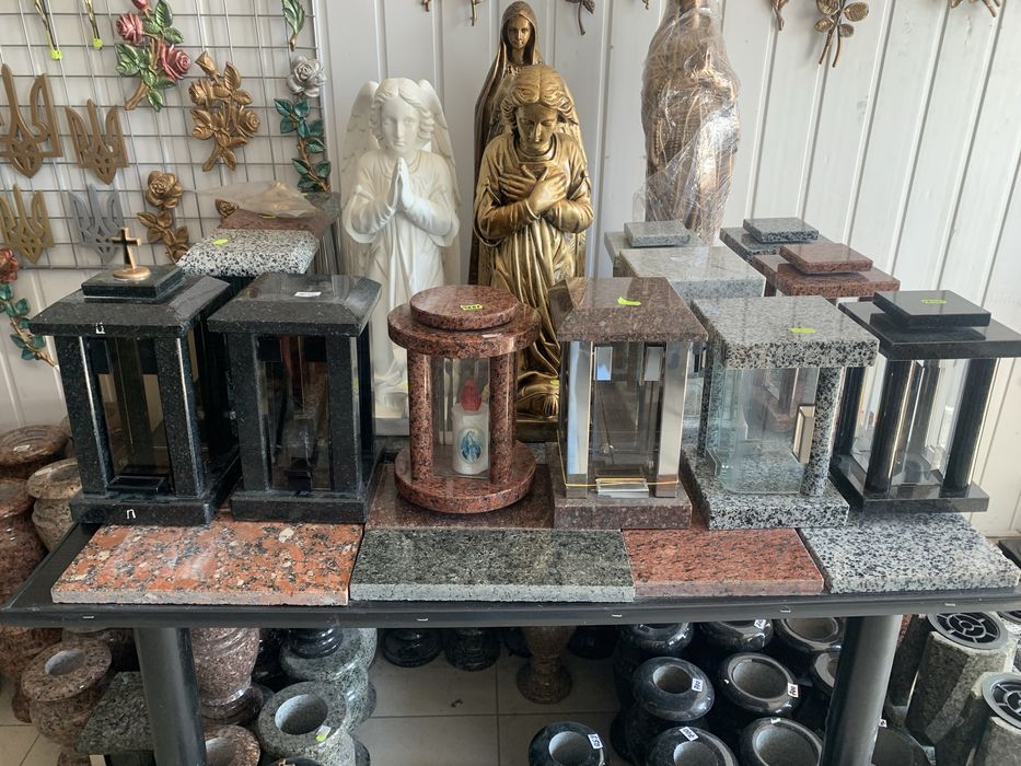 Новинка Підсвічник (лампадка) з граніту.