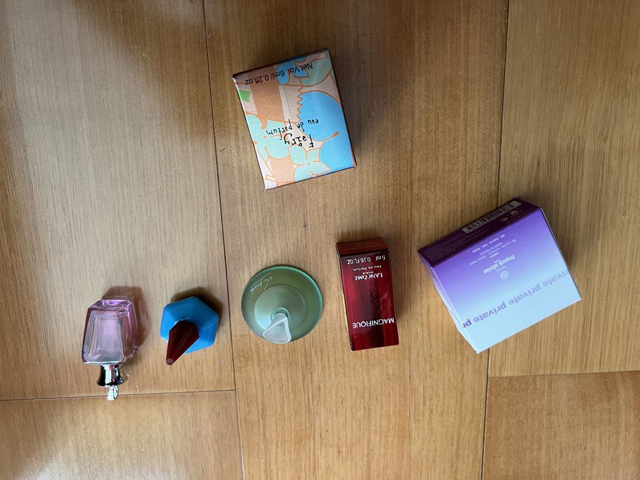 Perfumes em miniatura
