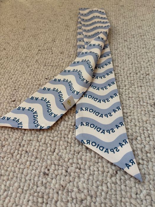 NOWE jedwabne twilly Spadiora LIMITOWANY wzór