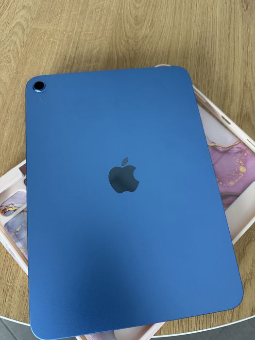 iPad 16A – Niebieski – 100% Bateria + Pencil + Etui + Gwarancja