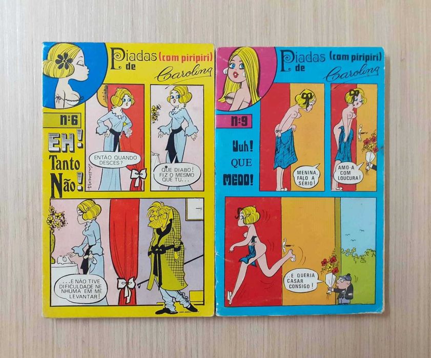 Piadas (com piripiri) de Carolina (BD humorística)