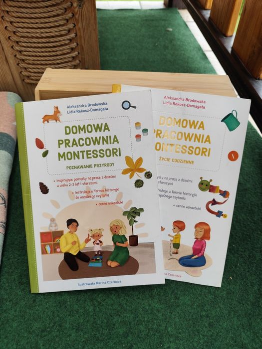 Domowa pracownia montessori życie codzienne poznawanie  przyrody