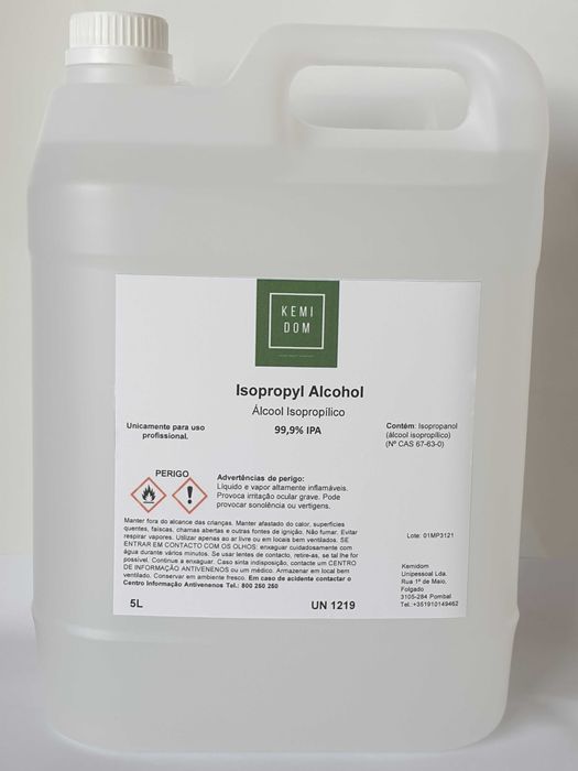 Álcool Isopropílico (IPA)