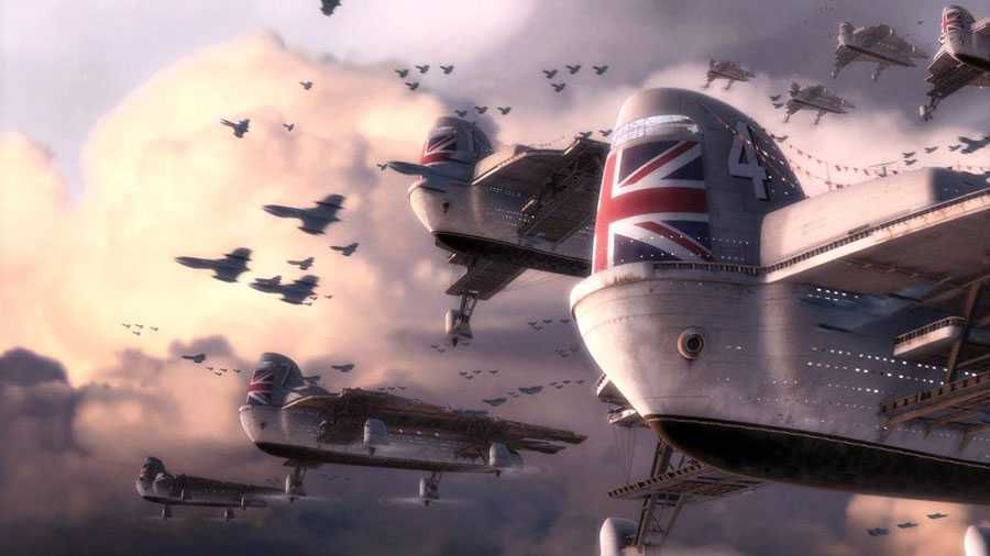 SKY CAPTAIN e o Mundo de Amanhã Jude Law/Gwyneth Paltrow/Angelina Joli