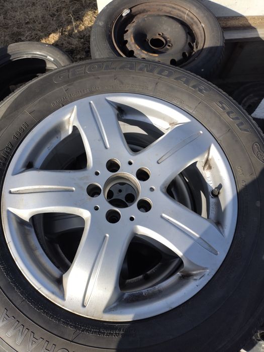 Felgi aluminiowe Mercedes Ml 5x112 R17 Opony letnie
