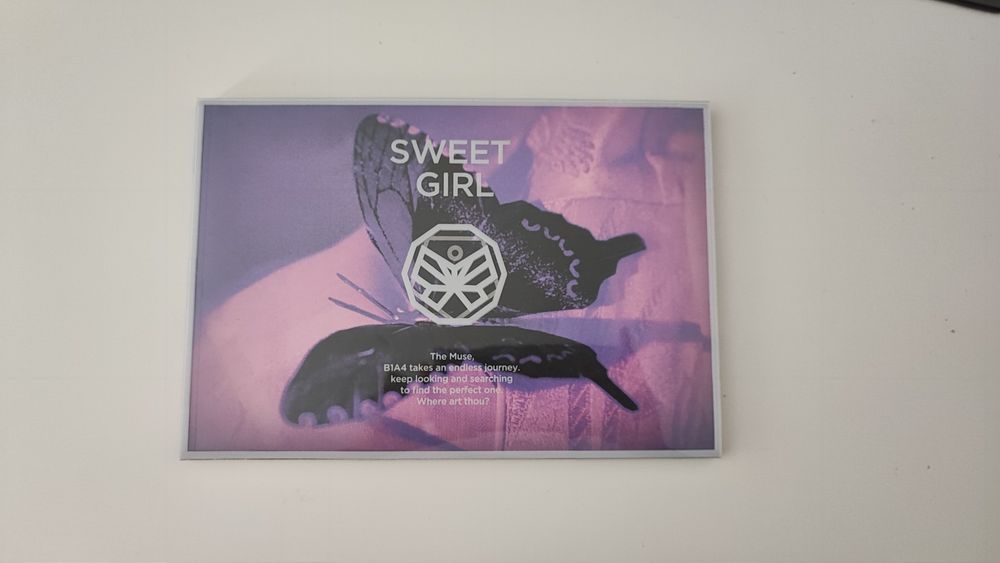 B1A4 - Sweet girl mini album c/ PC oficial - KPOP