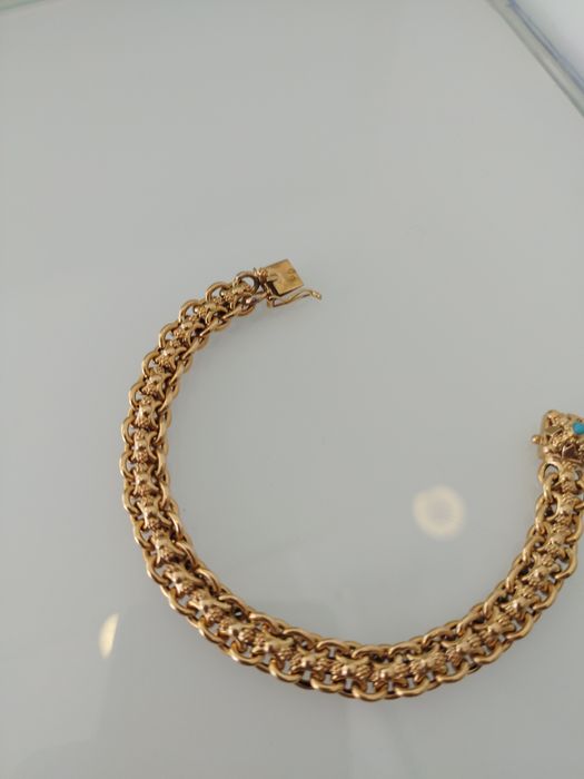 Pulseira em ouro de 19,2kt