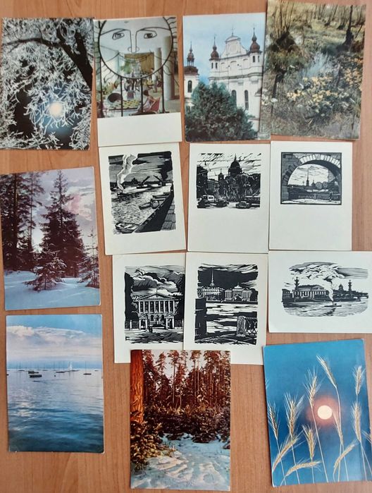 Stare pocztówki.