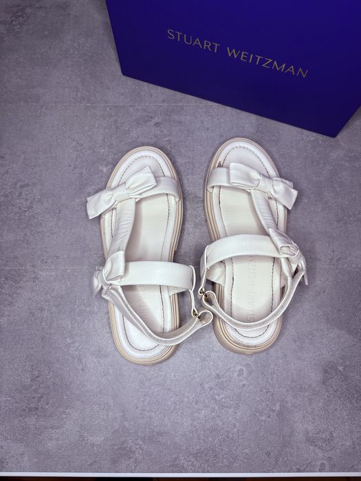 Stuart Weitzman Sofia Nolita Sandal Cream