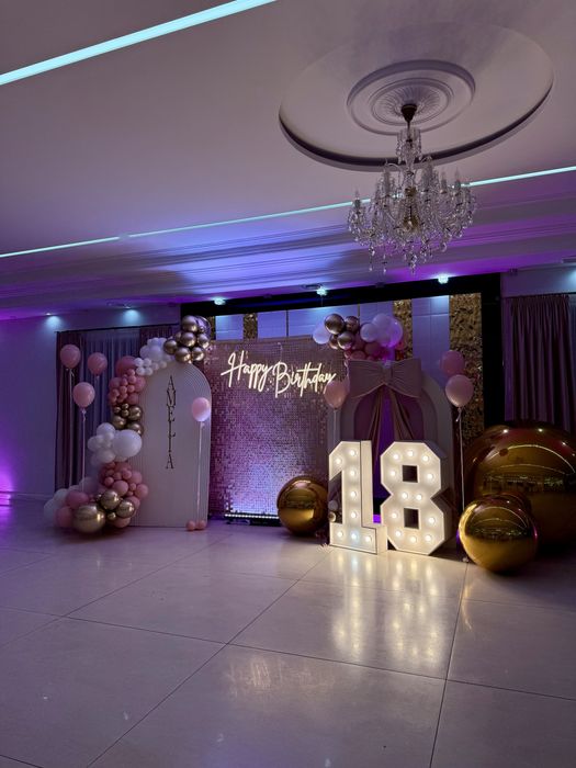 .	Ścianka balonowa / dekoracje okolicznościowe – na każdą imprezę by