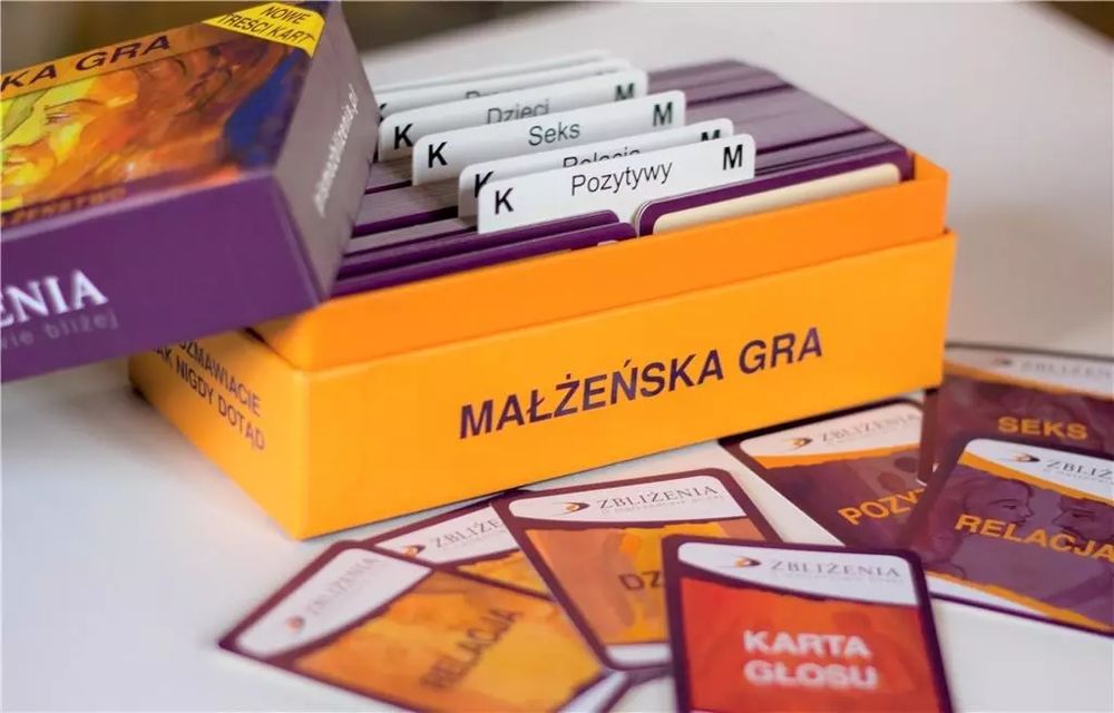 Małżeńska Gra. Wydawnictwo Zbliżenia. Nowy Produkt