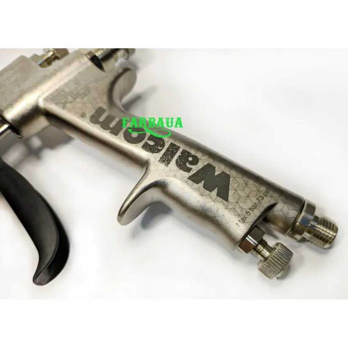 Фарбопульт Walcom Slim X-Light HTE HALO алюмінієвий бачок, краскопульт