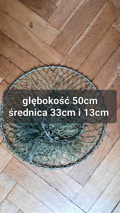 Siatka na węgorza metalowa składana