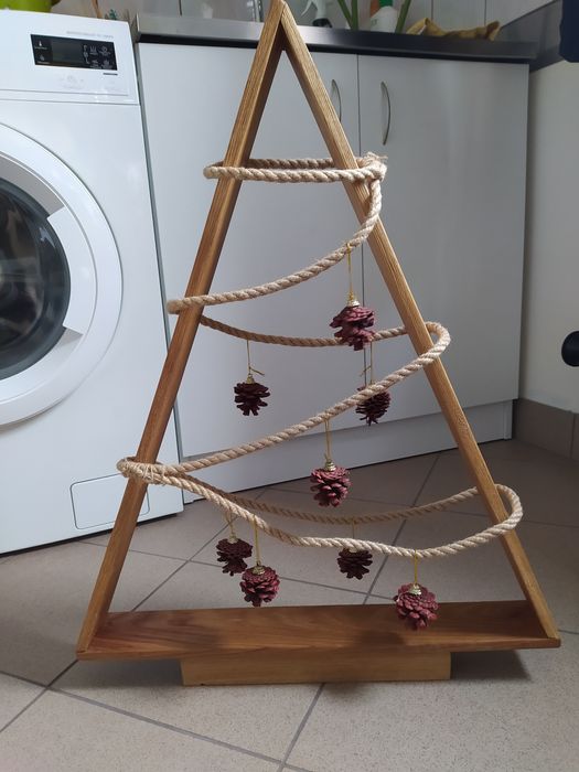 Choinka dąb dekoracja świąteczna