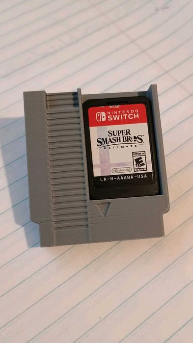 Caixa para jogo nintendo switch nova