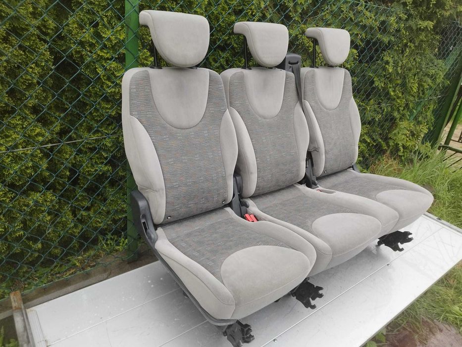 Fotel Fotele Lawka Kanapa 3os Welur  Scudo Expert Jumpy Proace 06-