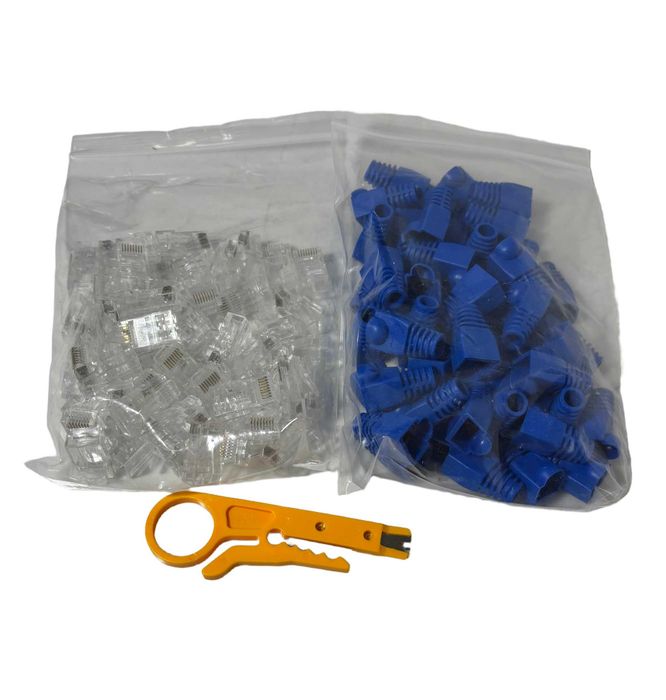 Zaciskarka przelotowa RJ45