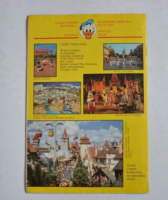 Donald Duck 9/1991 komiks Disney