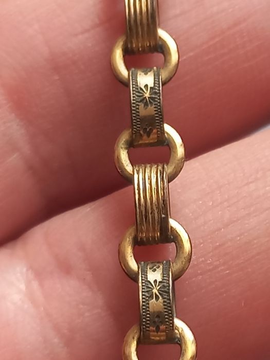 Elegancka stara dewizka do zegarka kieszonkowego