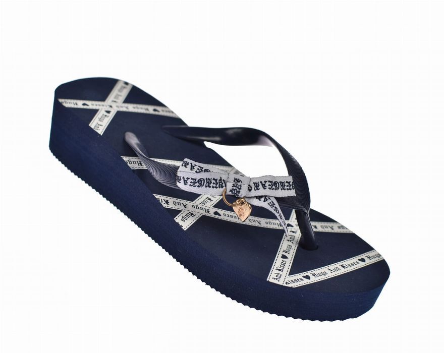 Klapki japonki  na koturnie dla dzieci B1276 NV rozm 28