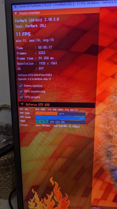 Відеокарта Gainward PCI-Ex NVidia GeFORCE GTX 650 1 GB GDDR5 128 BIT