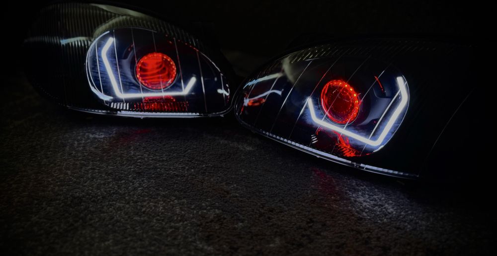 Тюнинг оптики ланос