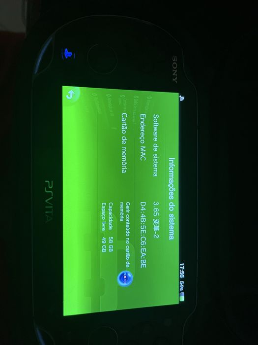 PSVITA - Desbloqueada 64gb