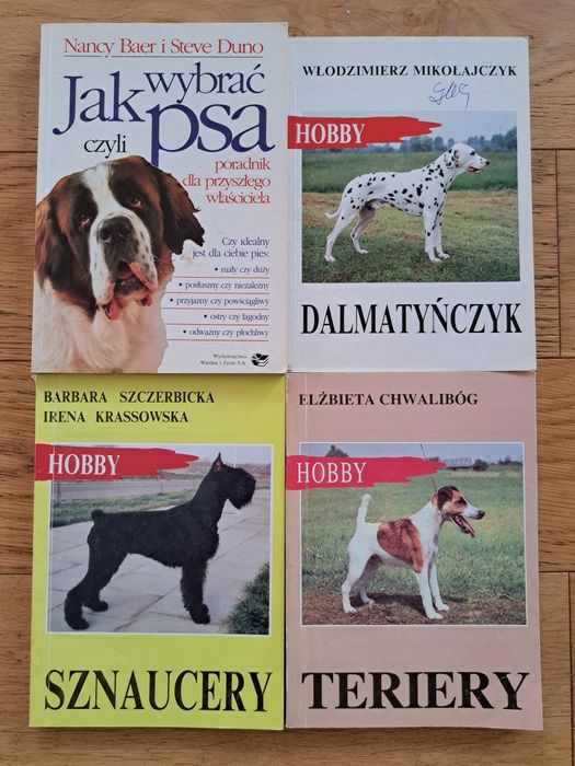 Cztery książki o psach
