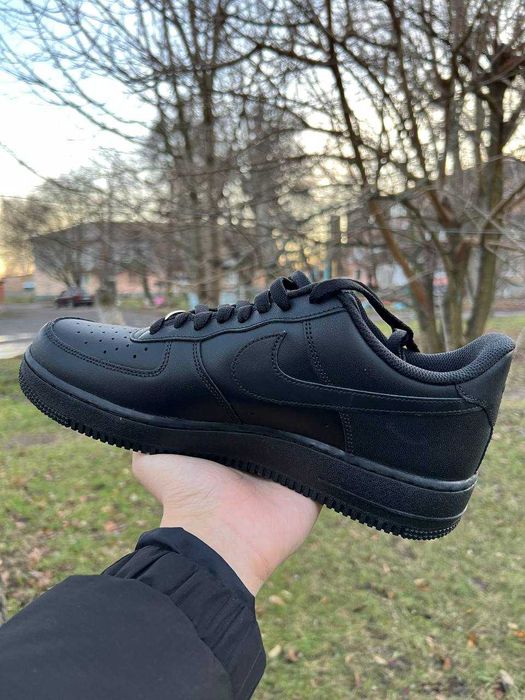 ОРИГІНАЛ! Nike Air Force 1 07 Low Black 44.5 45 46 47 | CW2288-001