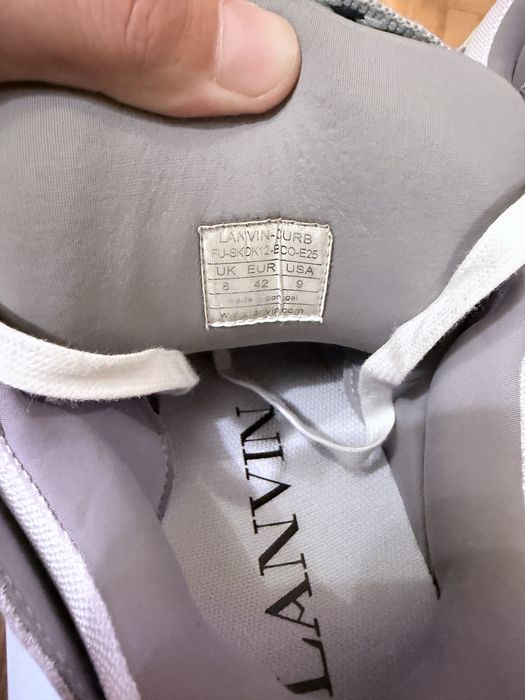 LANVIN кеди чоловічі,