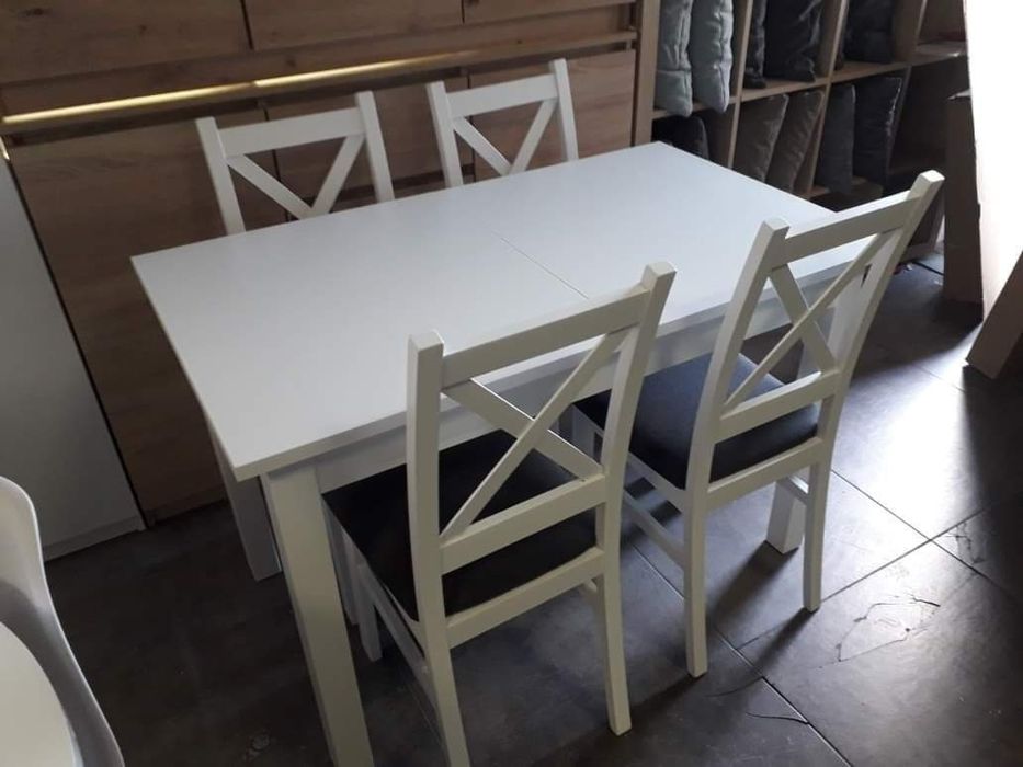 ZESTAW KRZYŻAK ST2FX stół +4 krzesła