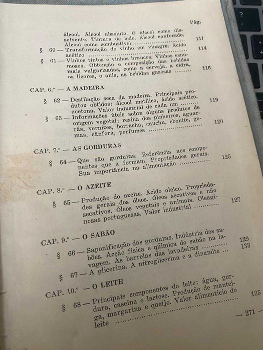 livro noções elementares de quimica de Riley de Motta