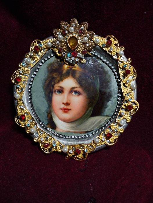 Портрет "Королева Пруссии Луиза"(1776-1810), Tielsch&Co, Германия