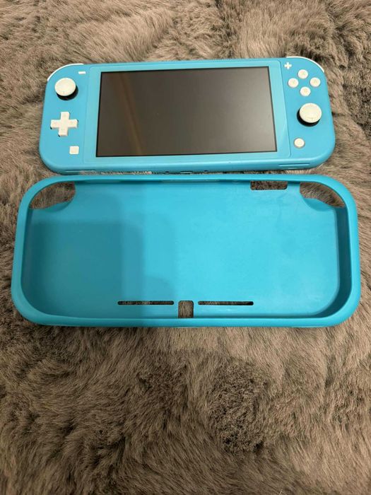 Nintendo switch lite + ładowarka + karta 256 GB