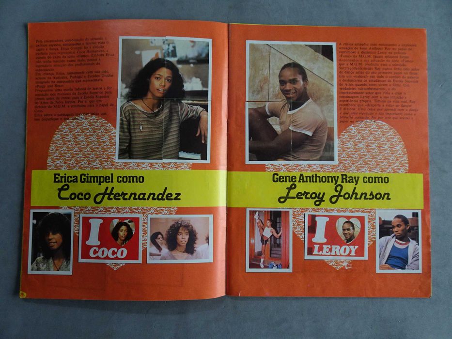 Caderneta de cromos completa Fame - Disvenda